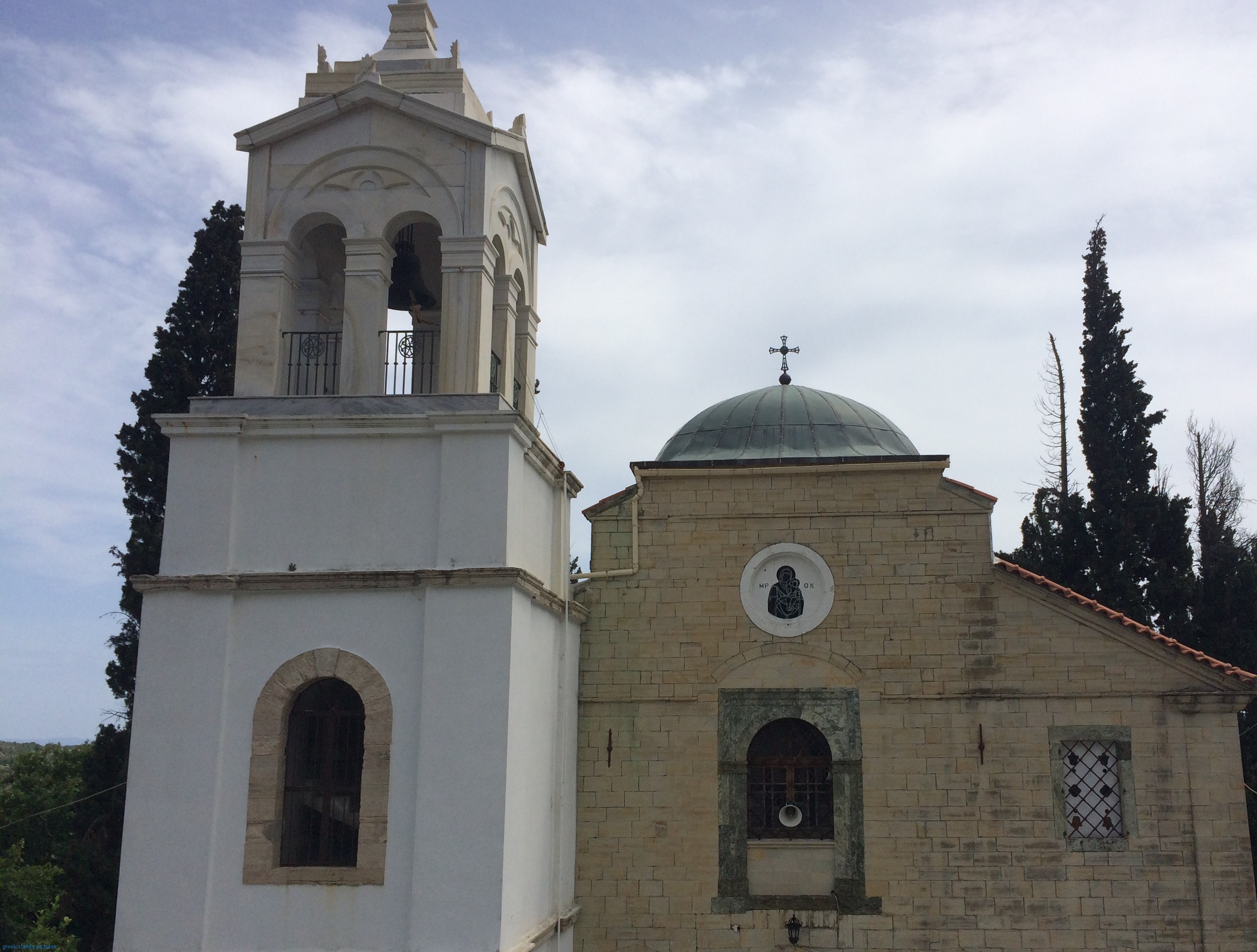 The Church of "Panagia Odigitrias" in Kymi