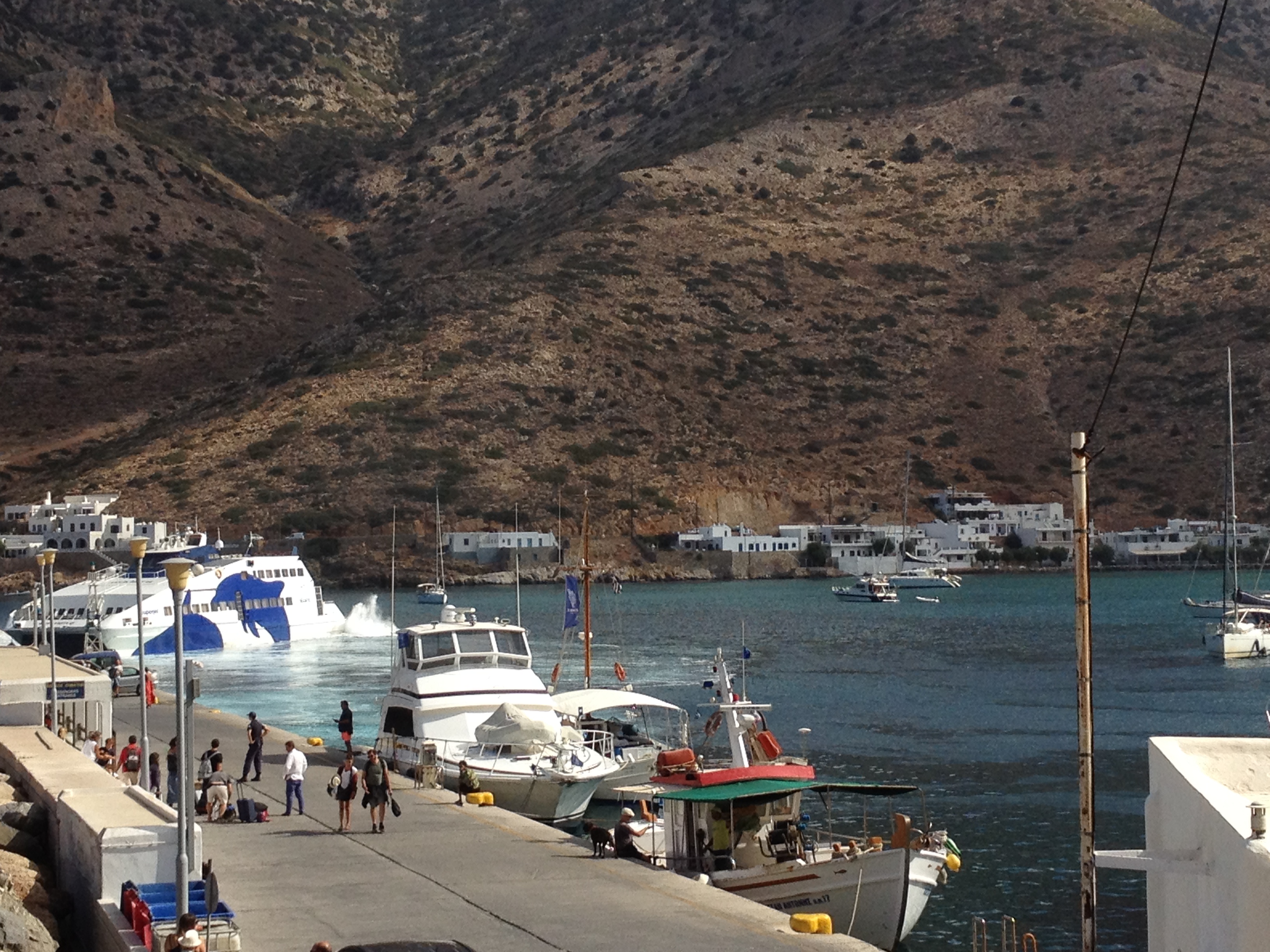 Sifnos Island - Sifnos is Tom Hanks' favorite - Kamares port